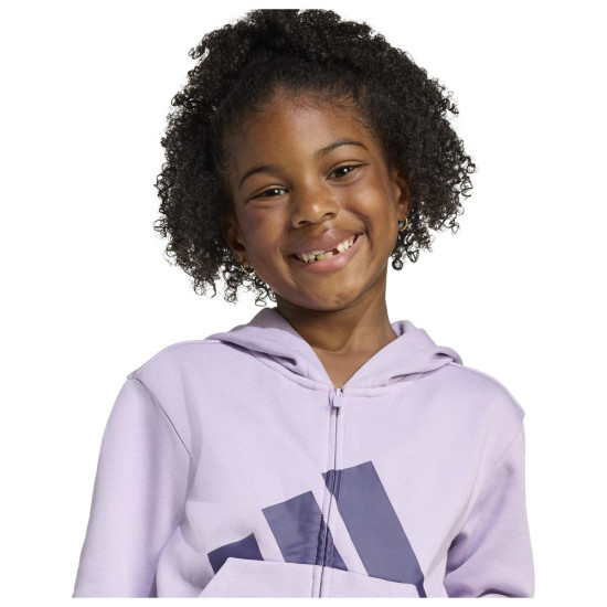 Adidas Παιδικές φόρμες σετ Sportswear Big Logo Fleece Full-Zip Tracksuit